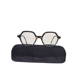 Modo 4553 Tort 48-20 Titanium Eyeglasses Prescription Frame GUC - Tortoiseshell